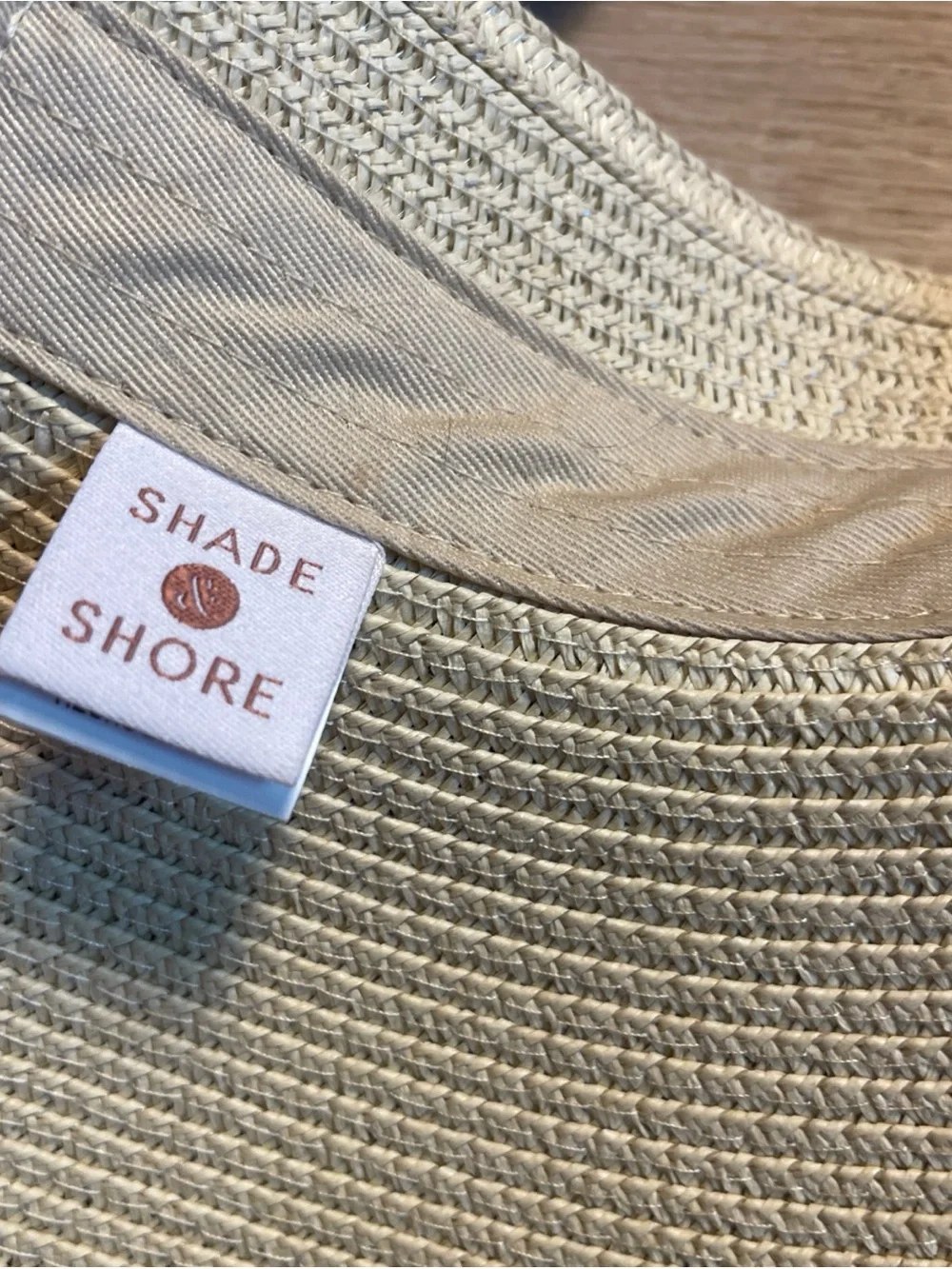 SHADE & SHORE Packable Foldable Travel Summer Sun Beach Hat Ponytail Vacation